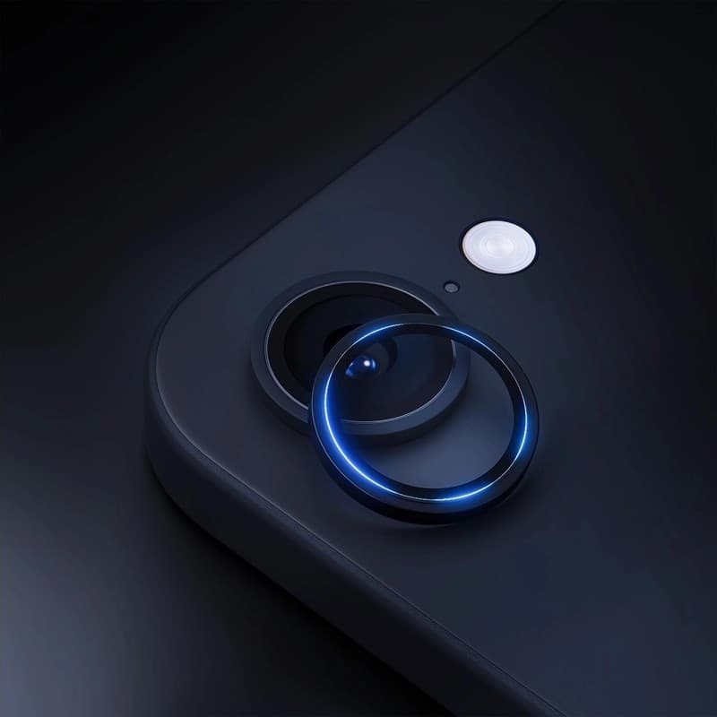 3mk HARDY Lens Protection Pro - Camera Lens Glass for iPhone Air (Black) - 5