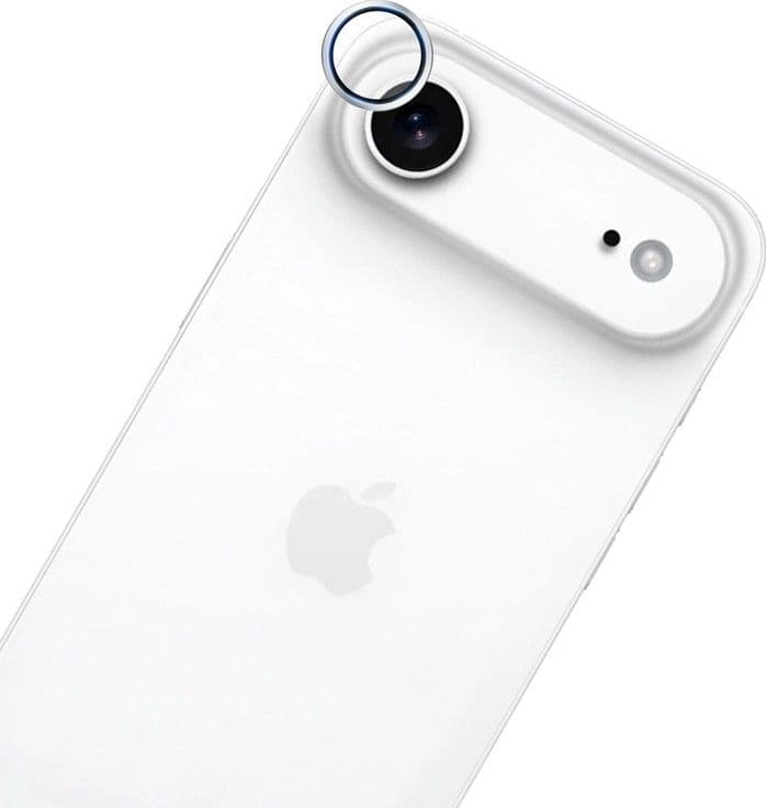 3mk HARDY Lens Protection Pro - Camera Lens Glass for iPhone Air (Silver) - 3