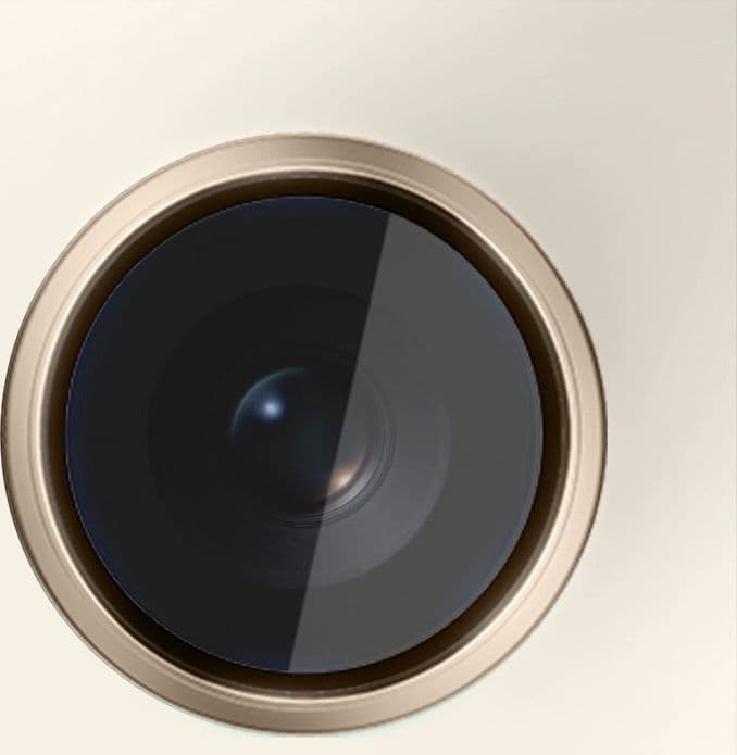 3mk HARDY Lens Protection Pro - Camera Lens Glass for iPhone Air (Titanium Gold) - 3