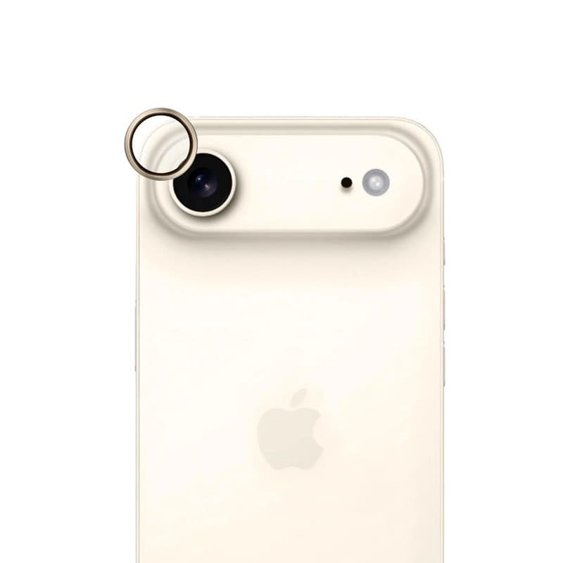 3mk HARDY Lens Protection Pro - Camera Lens Glass for iPhone Air (Titanium Gold) - 5
