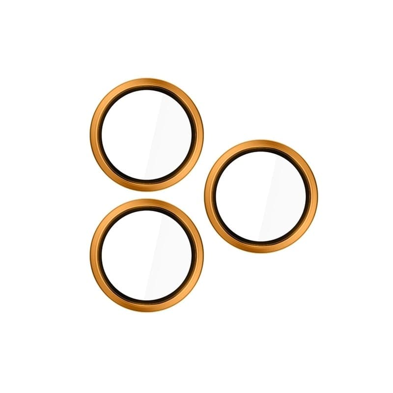 3mk HARDY Lens Protection Pro - Camera Lens Glass for iPhone 17 Pro / iPhone 17 Pro Max (Orange) - 7