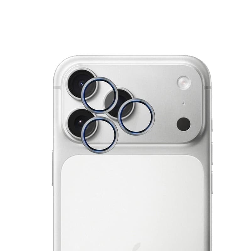 3mk HARDY Lens Protection Pro - Camera Lens Glass for iPhone 17 Pro / iPhone 17 Pro Max (Titanium Gray) - 6