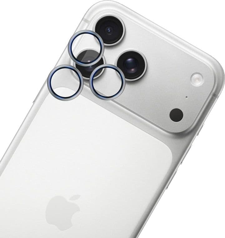 3mk HARDY Lens Protection Pro - Camera Lens Glass for iPhone 17 Pro / iPhone 17 Pro Max (Titanium Gray) - 7