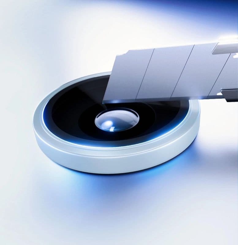 3mk HARDY Lens Protection Pro - Camera Lens Glass for iPhone 17 Pro / iPhone 17 Pro Max (Ocean Blue) - 5