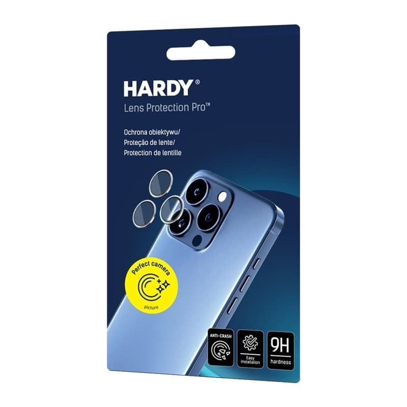 3mk HARDY Lens Protection Pro - Camera Lens Glass for iPhone 17 Pro / iPhone 17 Pro Max (Ocean Blue) - 6