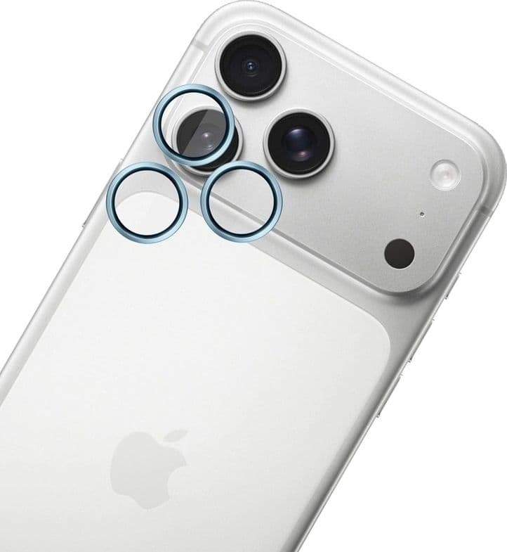 3mk HARDY Lens Protection Pro - Camera Lens Glass for iPhone 17 Pro / iPhone 17 Pro Max (Ocean Blue) - 8
