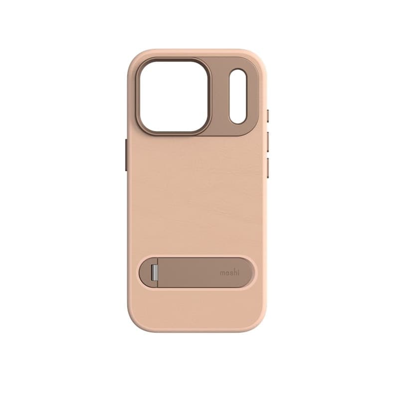 Moshi Kameleon MagSafe - Case iPhone 17 Pro with Stand Function (Milktea Brown) - 3