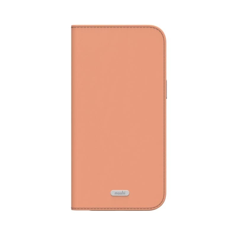 Moshi Overture MagSafe - Leather 3-in-1 Flip Case iPhone 17 Pro Max (Misty Coral) - 2