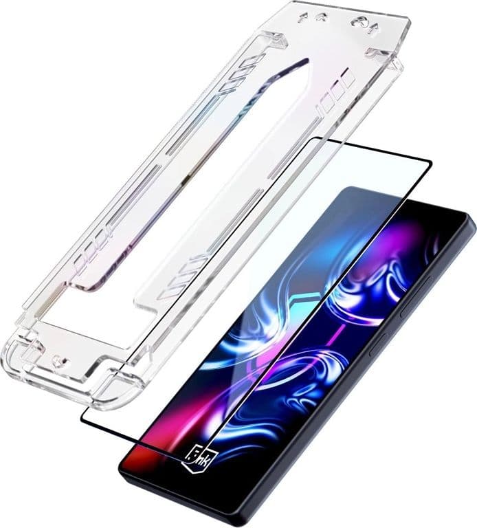 3mk HardGlass Max - Tempered Glass with Applicator for iPhone 16 Pro / iPhone 17 (Black) - 8
