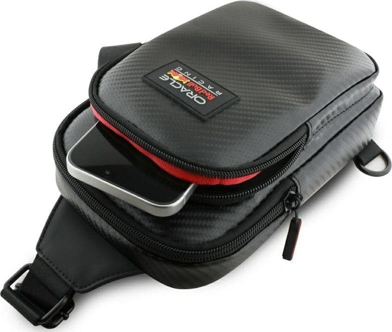 Borsa a tracolla Red Bull Carbon - Borsa per cellulare a tracolla (nera) - 4