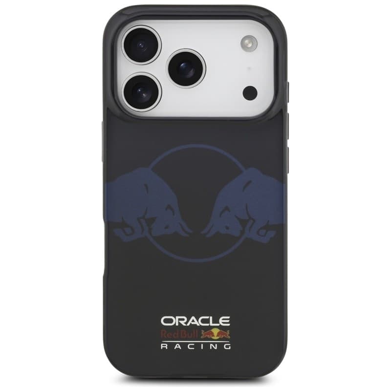Red Bull IML Transparent Two Bulls MagSafe - Custodia per iPhone 17 Pro (blu navy) - 3
