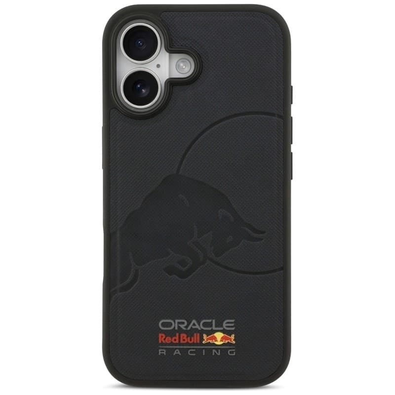 Custodia Red Bull Meshed Debossed Bull MagSafe per iPhone 17 (blu navy) - 3