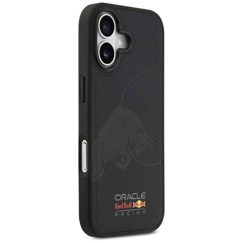 Custodia Red Bull Meshed Debossed Bull MagSafe per iPhone 17 (blu navy) - 4