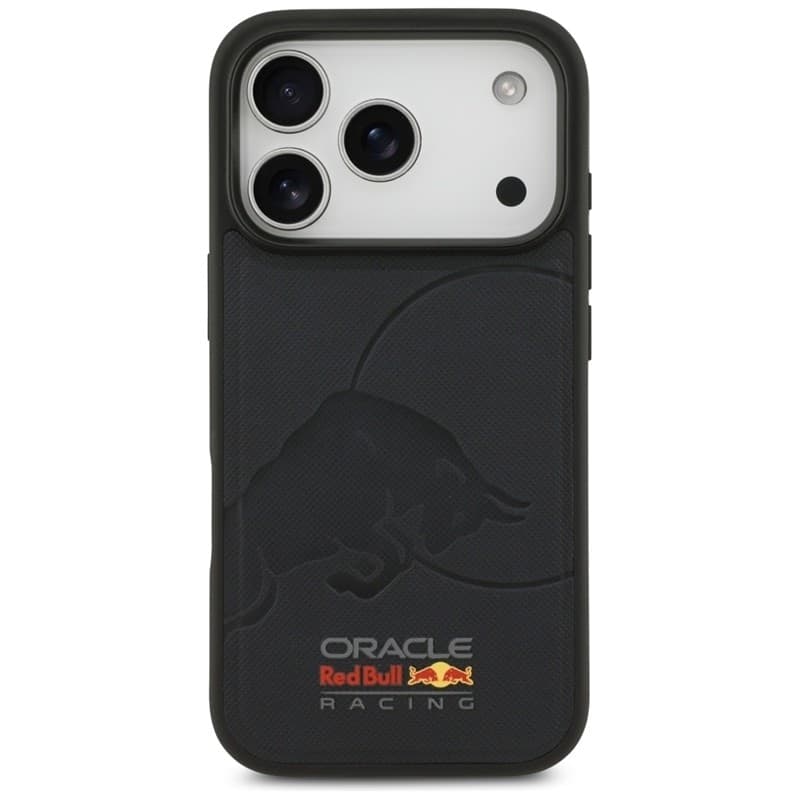 Custodia Red Bull Meshed Debossed Bull MagSafe per iPhone 17 Pro (blu navy) - 3