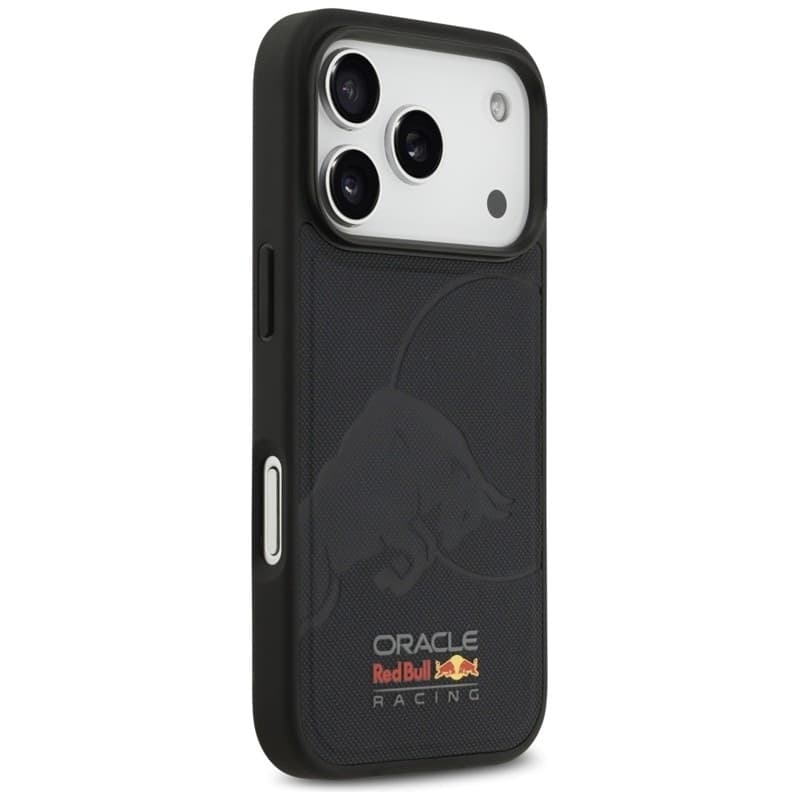 Custodia Red Bull Meshed Debossed Bull MagSafe per iPhone 17 Pro (blu navy) - 4