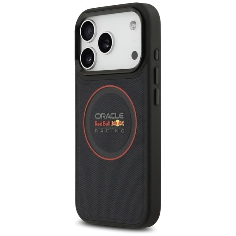 Custodia Red Bull Meshed Red Ring e pulsanti in metallo MagSafe per iPhone 17 Pro (blu navy) - 2