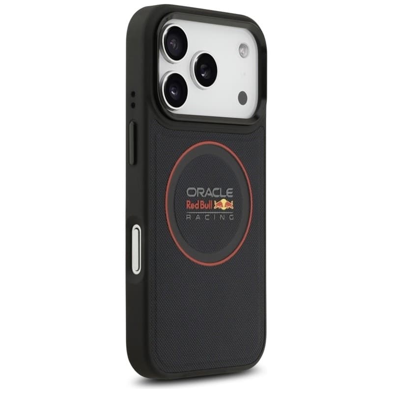 Custodia Red Bull Meshed Red Ring e pulsanti in metallo MagSafe per iPhone 17 Pro (blu navy) - 4