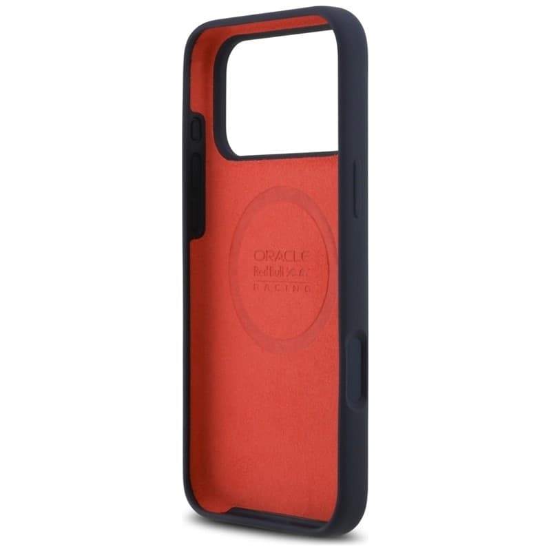 Custodia MagSafe in silicone Red Bull con logo verticale oversize - iPhone 17 Pro Max (blu navy) - 7