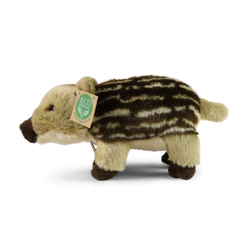 Rappa - Plush Realistic Toy Young Wild Boar 22 cm Eco-Friendly - 3