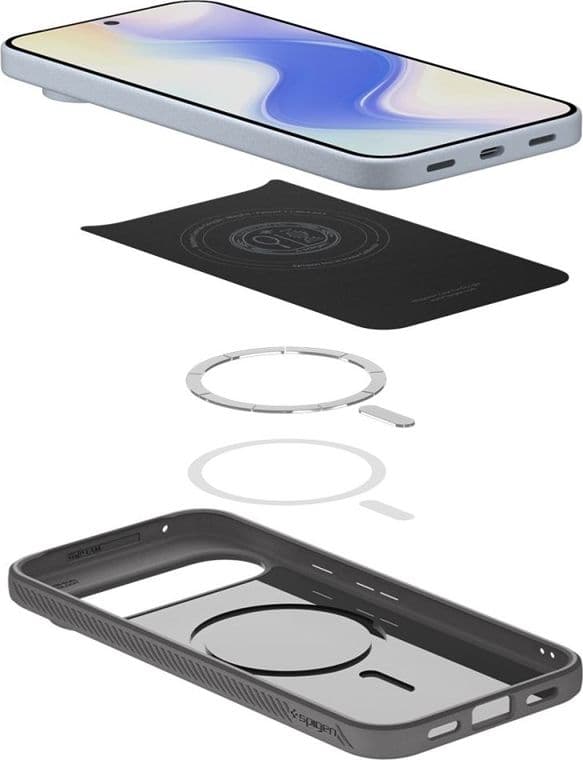 Spigen Liquid Air Mag MagSafe - Case for Google Pixel 10 Pro XL (Marble Grey) - 10