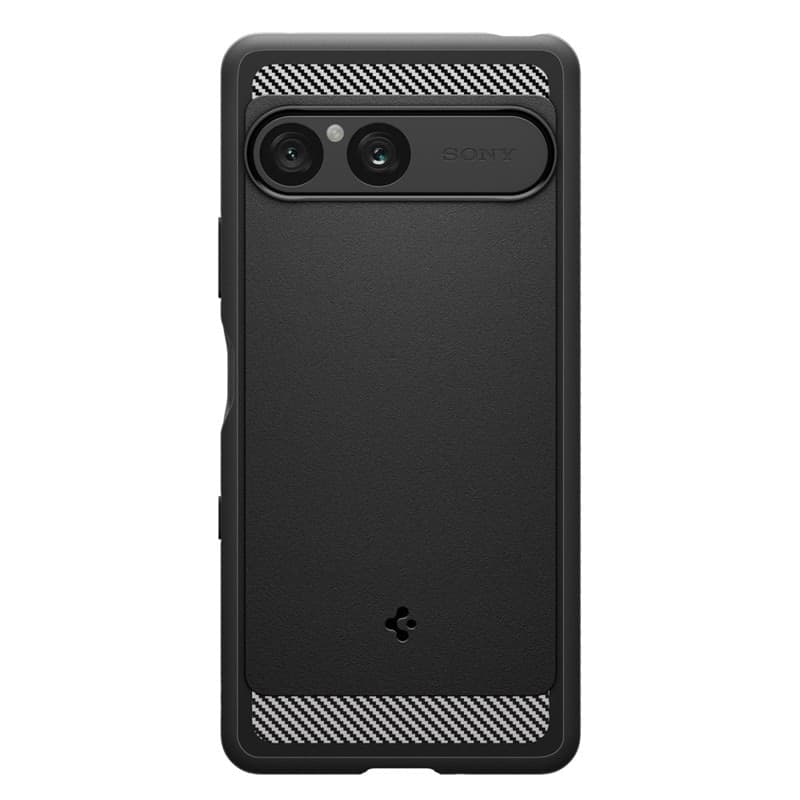 Spigen Rugged Armor - Custodia per Sony Xperia 10 VII (nero opaco) - 2