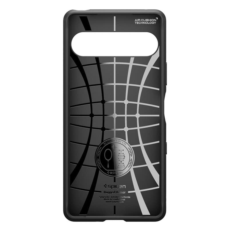 Spigen Rugged Armor - Custodia per Sony Xperia 10 VII (nero opaco) - 3