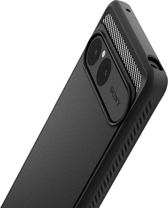 Spigen Rugged Armor - Custodia per Sony Xperia 10 VII (nero opaco) - 7
