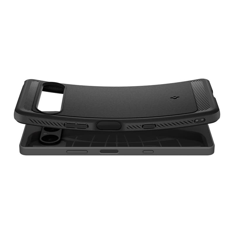 Spigen Rugged Armor - Custodia per Sony Xperia 10 VII (nero opaco) - 9