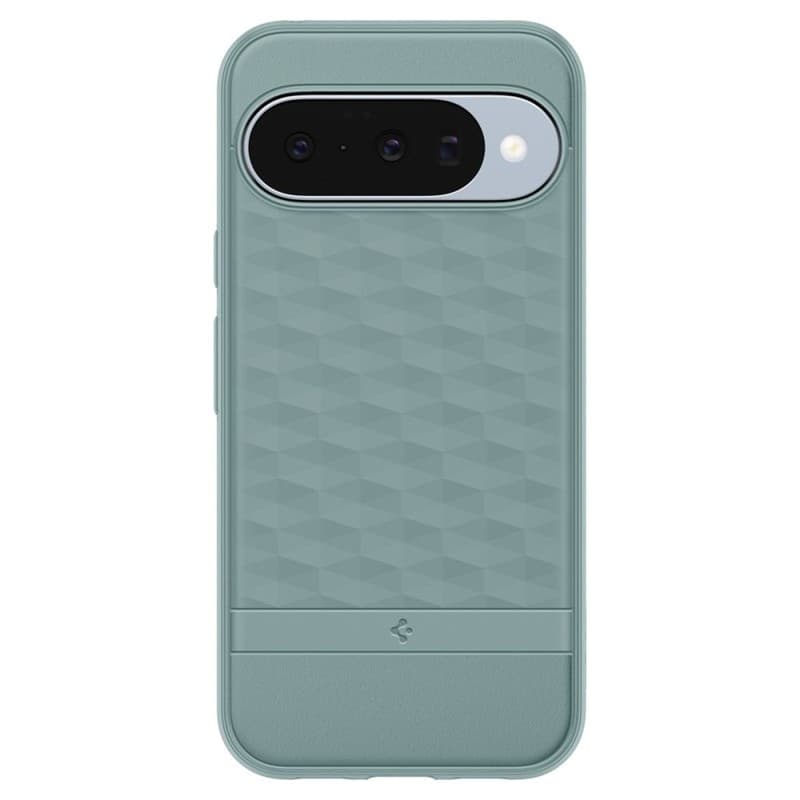 Spigen Parallax Mag MagSafe - Custodia per Google Pixel 10 / 10 Pro (verde salvia) - 3