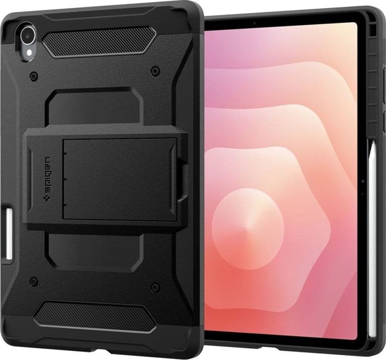 Spigen Tough Armor Pro - Custodia per Samsung Galaxy Tab S11 11" (Nero) - 2
