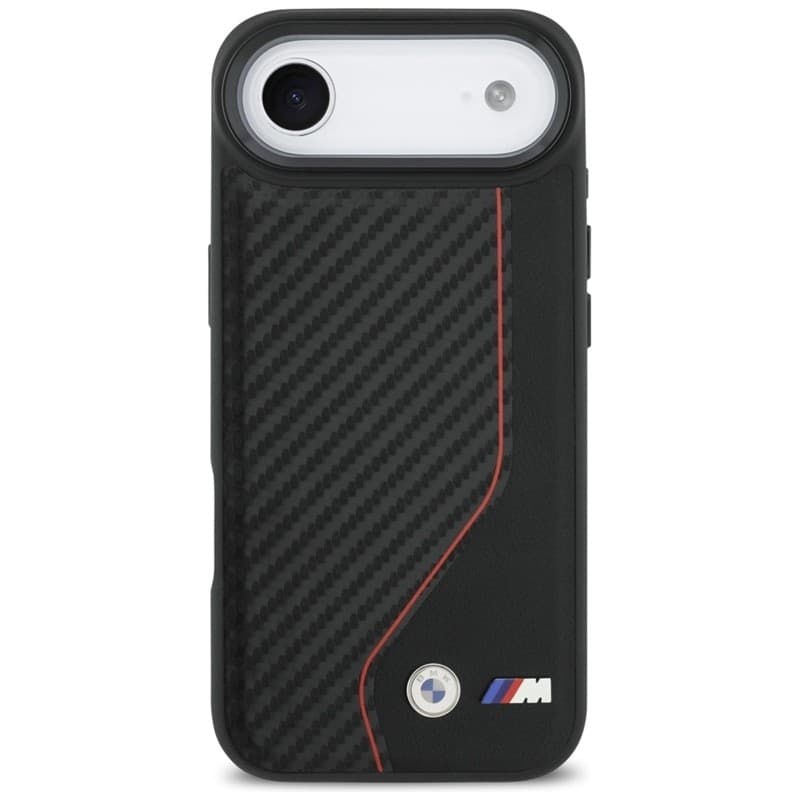 BMW M Carbon Line & Logo MagSafe - Case iPhone Air (red) - 3
