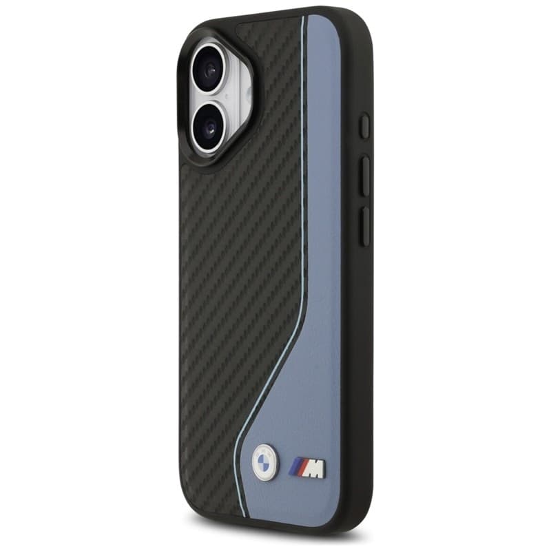 BMW M Carbon Logo MagSafe - Case iPhone 17 (blue) - 2