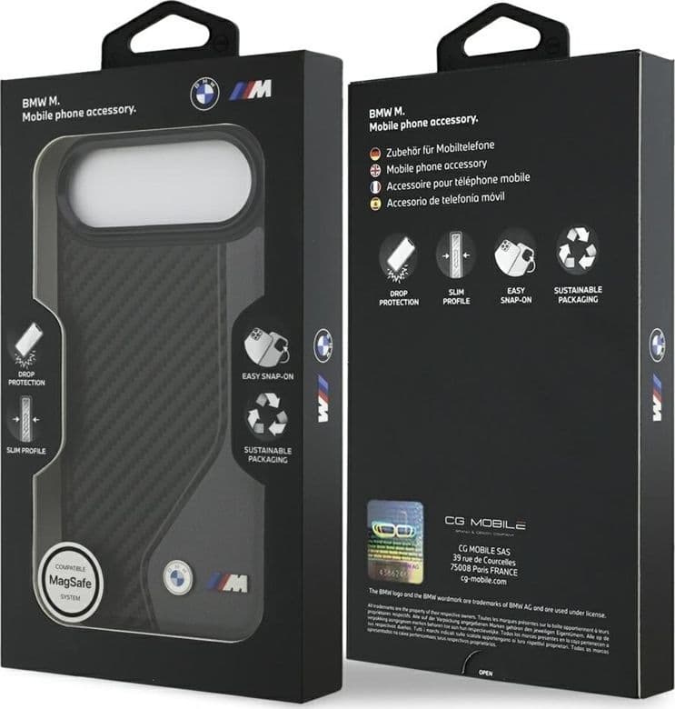 BMW M Carbon Logo MagSafe - Case iPhone Air (anthracite) - 8