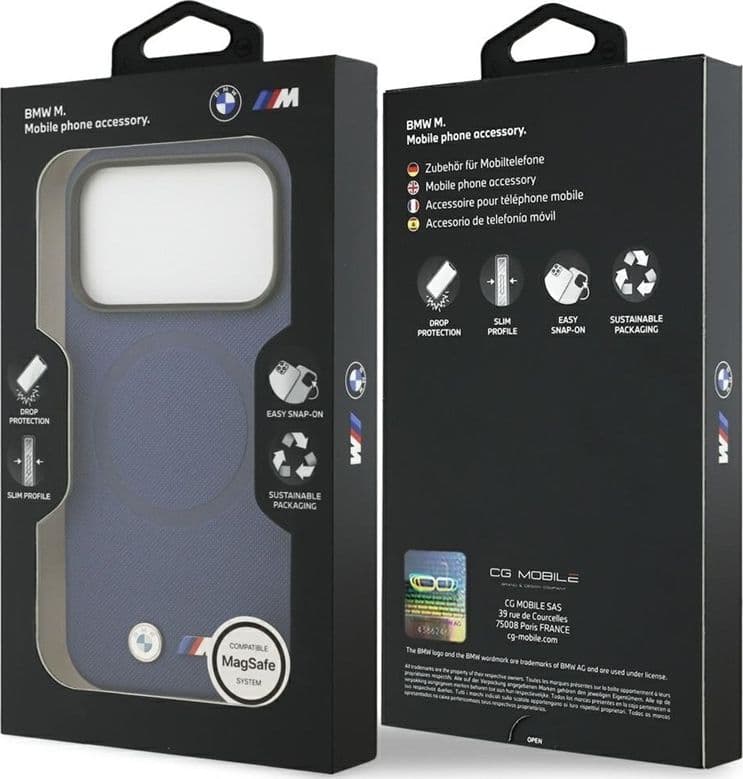 BMW M FW Metal Logo MagSafe - Case iPhone 17 Pro Max (navy) - 8