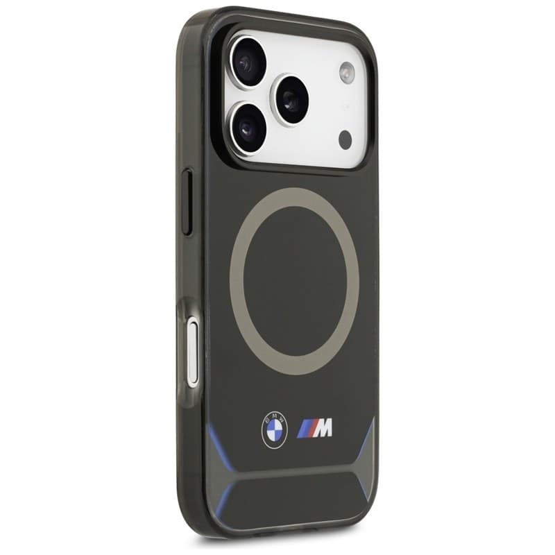 BMW M IML Metal Buttons & Logo MagSafe - Case iPhone 17 Pro (black-blue) - 4