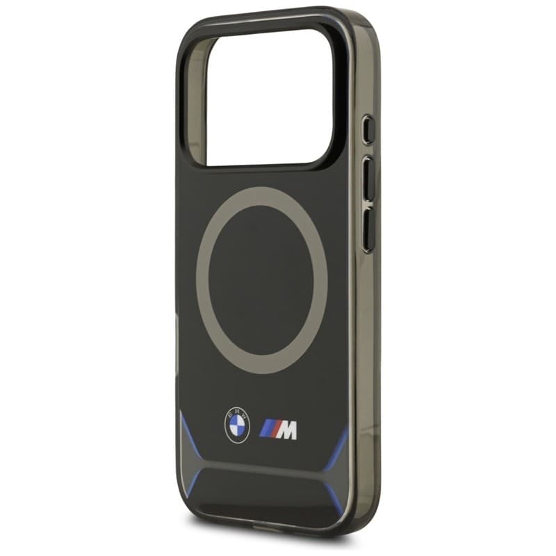 BMW M IML Metal Buttons & Logo MagSafe - Case iPhone 17 Pro (black-blue) - 6