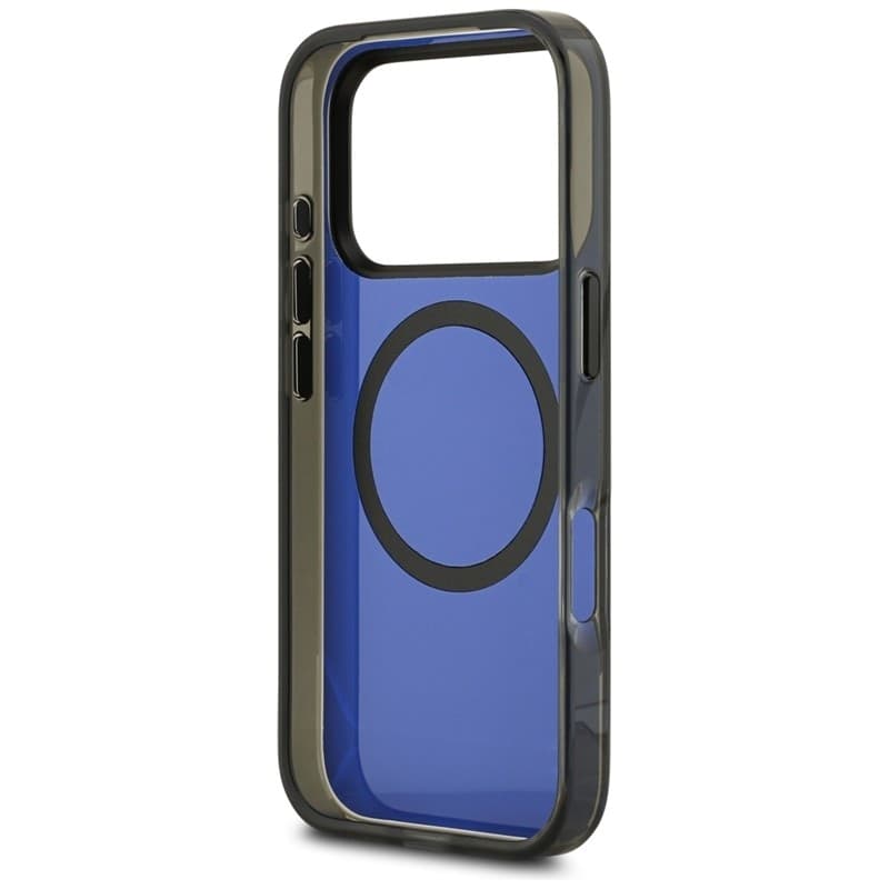 BMW M IML Metal Buttons & Logo MagSafe - Case iPhone 17 Pro (black-blue) - 7