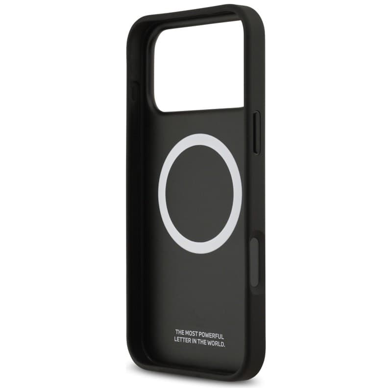 BMW M Kevlar Lines & Logo MagSafe - Custodia per iPhone 17 Pro Max (Nero) - 7