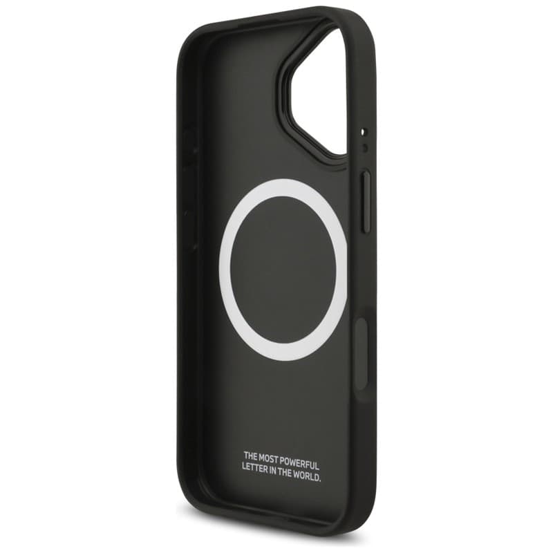 Custodia BMW M Kevlar Matt MagSafe per iPhone 17 (nera) - 7