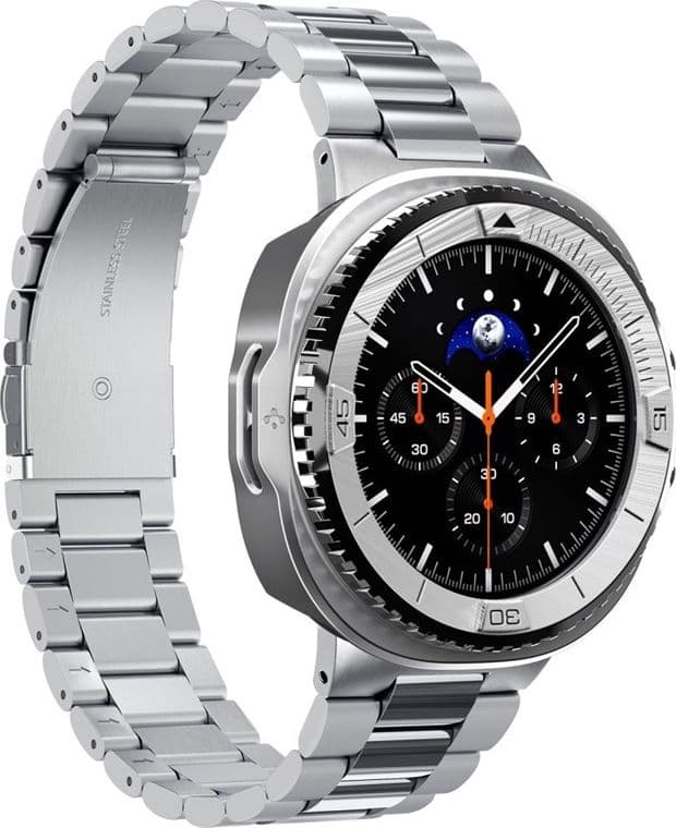 Spigen Bezel Tune Pro Pilot - Custodia/Anello protettivo per Samsung Galaxy Watch 8 Classic 46 mm (Argento) - 8