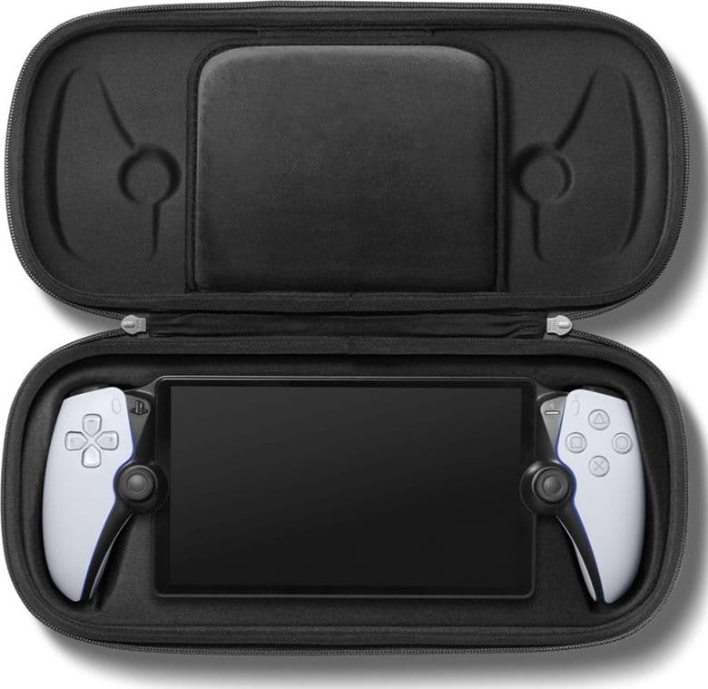 Spigen Klasden Pouch - Custodia per Sony PlayStation Portal (grigio antracite) - 3