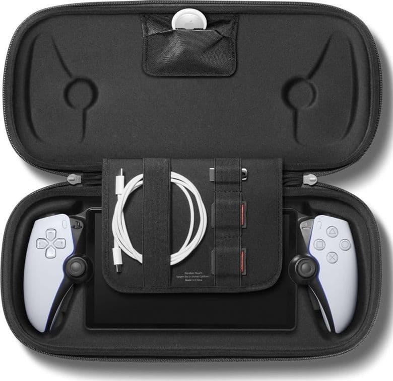 Spigen Klasden Pouch - Custodia per Sony PlayStation Portal (grigio antracite) - 4