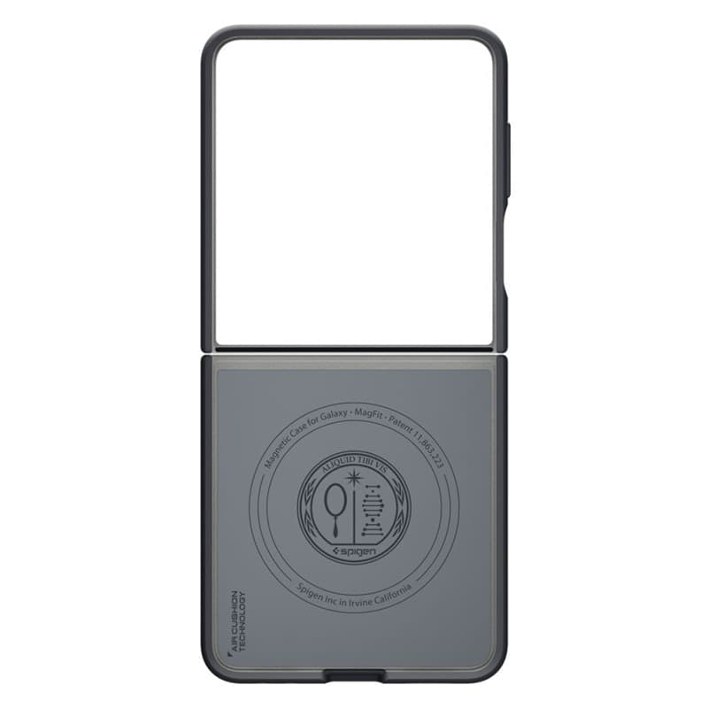 Spigen Nano Pop Mag MagSafe - Case for Samsung Galaxy Z Flip 7 (Black Sesame) - 4