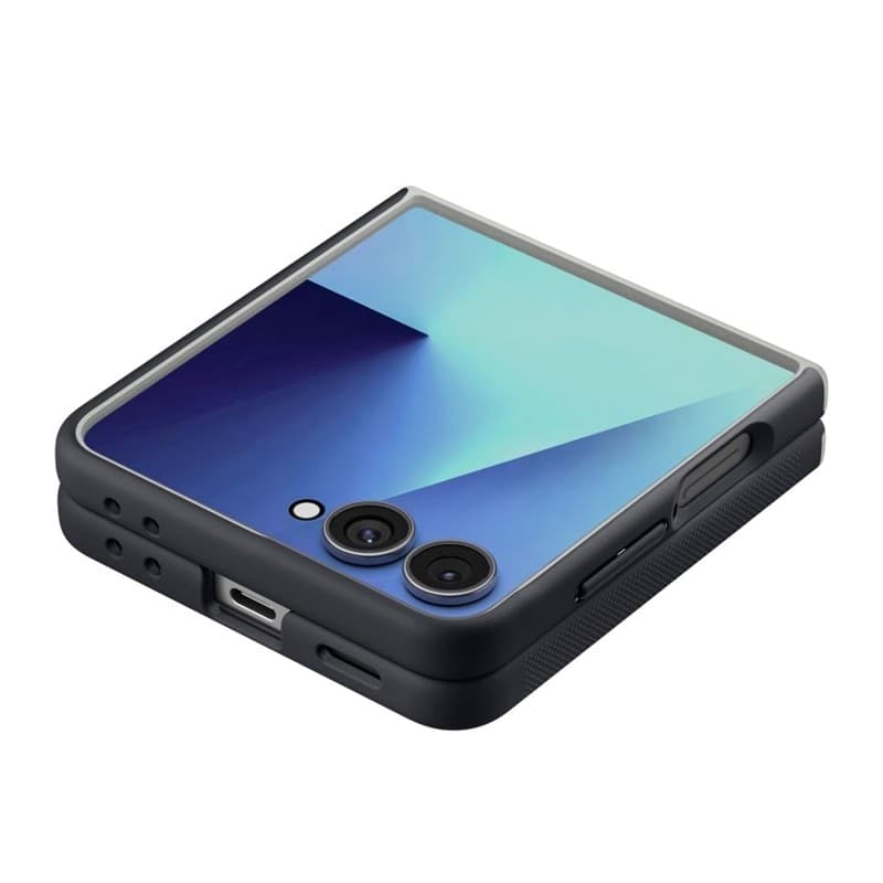 Spigen Nano Pop Mag MagSafe - Case for Samsung Galaxy Z Flip 7 (Black Sesame) - 6