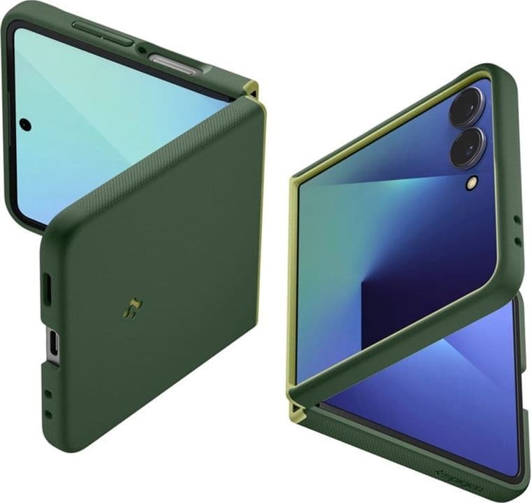 Spigen Nano Pop Mag MagSafe - Custodia per Samsung Galaxy Z Flip 7 (Avo Green) - 2