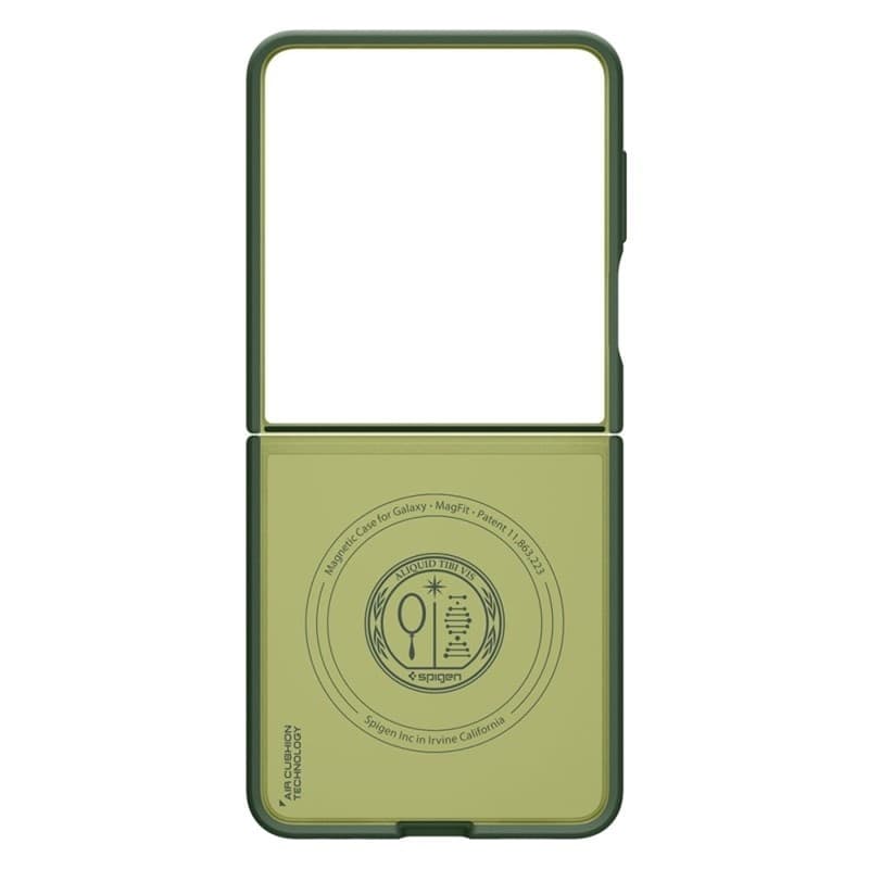 Spigen Nano Pop Mag MagSafe - Custodia per Samsung Galaxy Z Flip 7 (Avo Green) - 8
