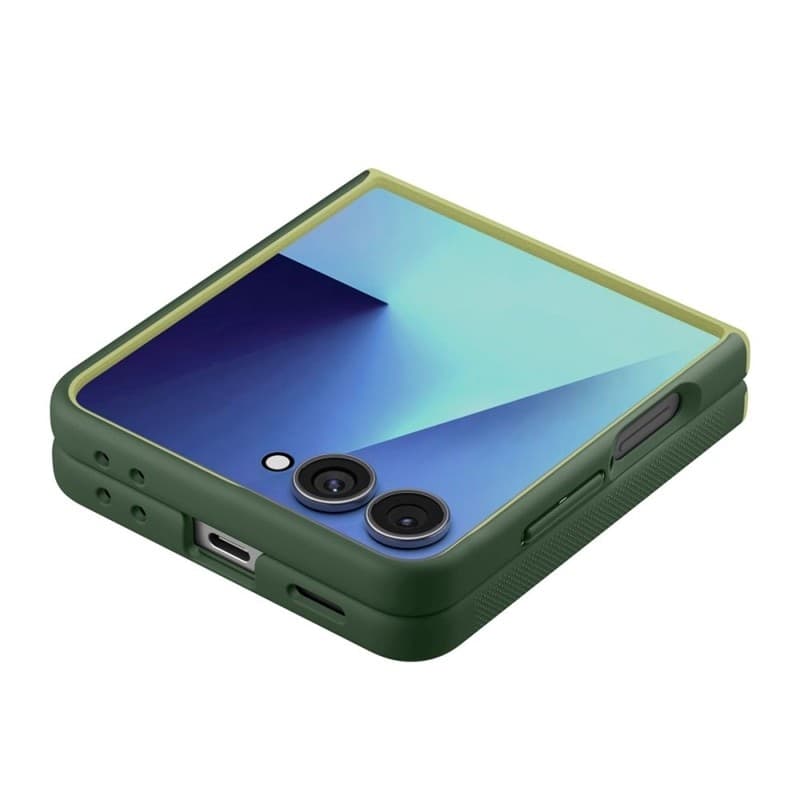 Spigen Nano Pop Mag MagSafe - Custodia per Samsung Galaxy Z Flip 7 (Avo Green) - 10