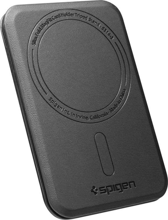 Spigen S314-3 Slim Fold Tripod MagSafe - Portafoglio magnetico con funzione di supporto (nero) - 7
