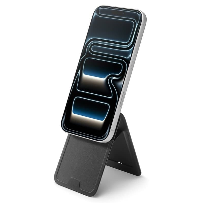 Spigen S314-3 Slim Fold Tripod MagSafe - Portafoglio magnetico con funzione di supporto (nero) - 9