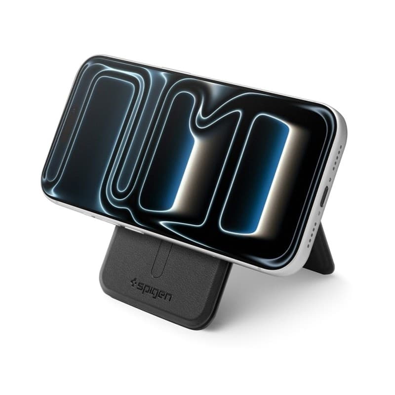 Spigen S314-3 Slim Fold Tripod MagSafe - Portafoglio magnetico con funzione di supporto (nero) - 10